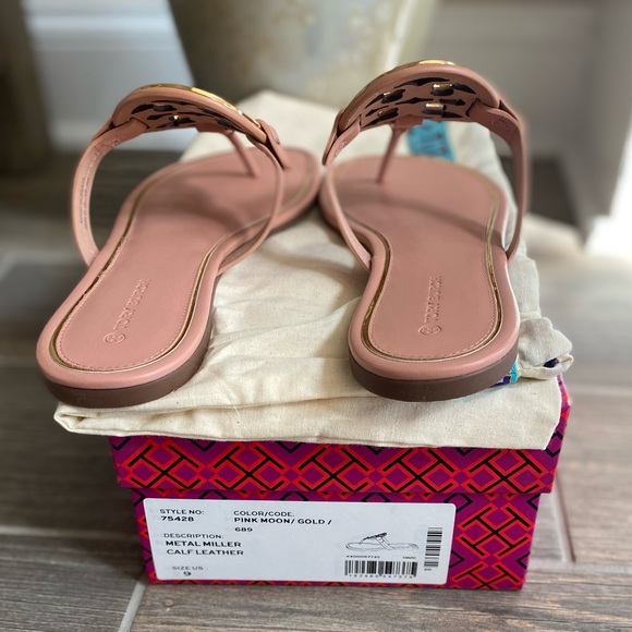 Tory Burch Metal Miller Sandal - Picture 12 of 12